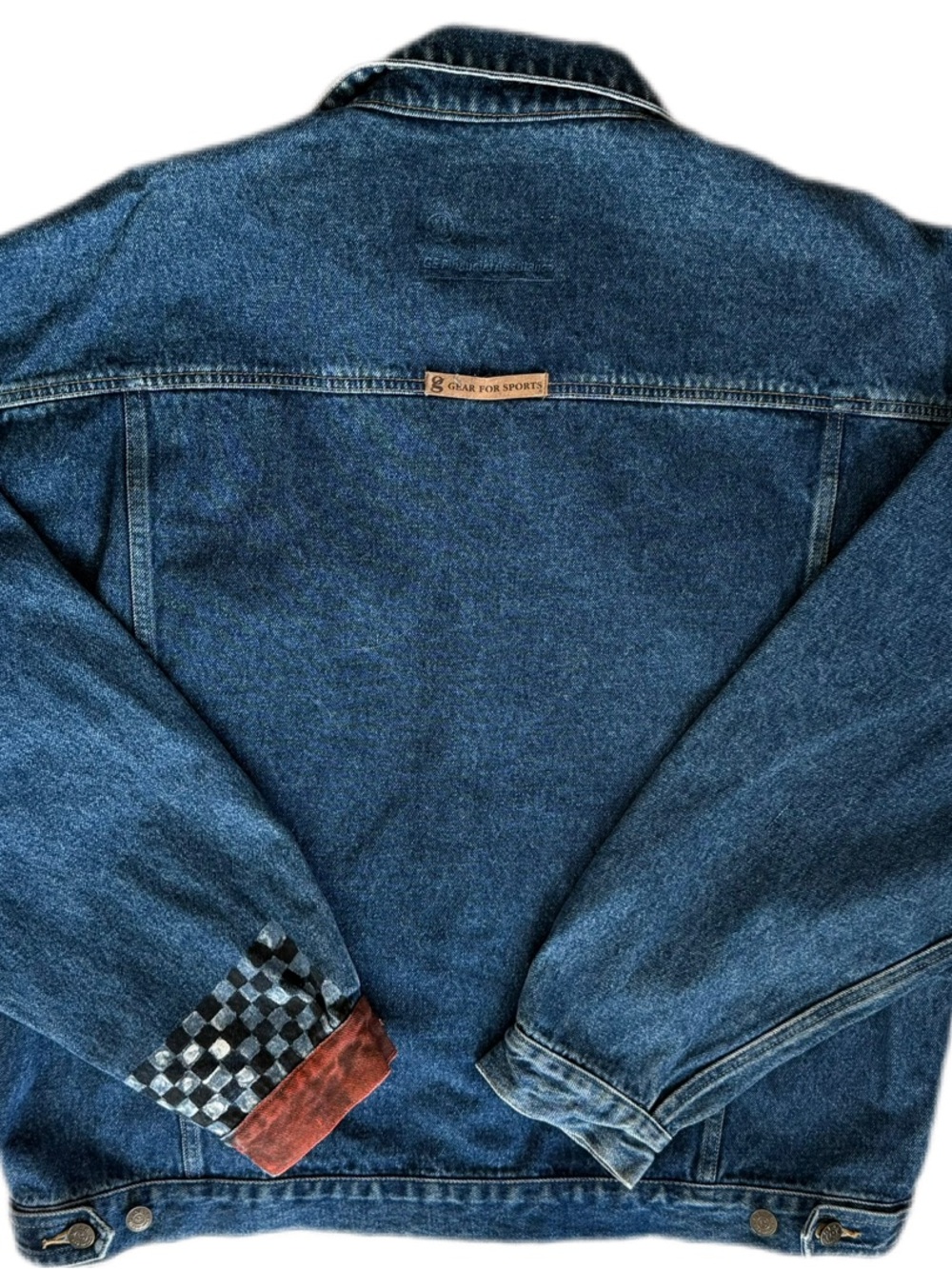 Vintage Gear For Sports GE Financial Assurance Denim Jacket 90’s XL Custom